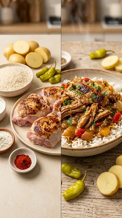 Easy Slow Cooker Mississippi Chicken - ready to serve