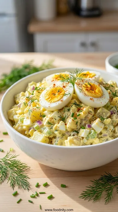 Deviled Egg Potato Salad – Easy Creamy Side