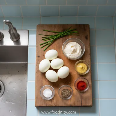 Deviled Egg Recipe – Simple & Quick - cooking process