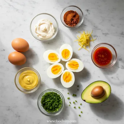 Perfect Deviled Eggs – 12 Flavor Ideas - cooking process