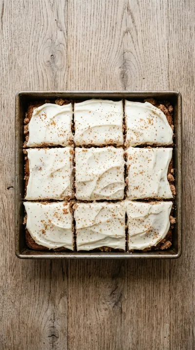 Cinnamon Coffee Cake With Cream Cheese Frosting - cooking process