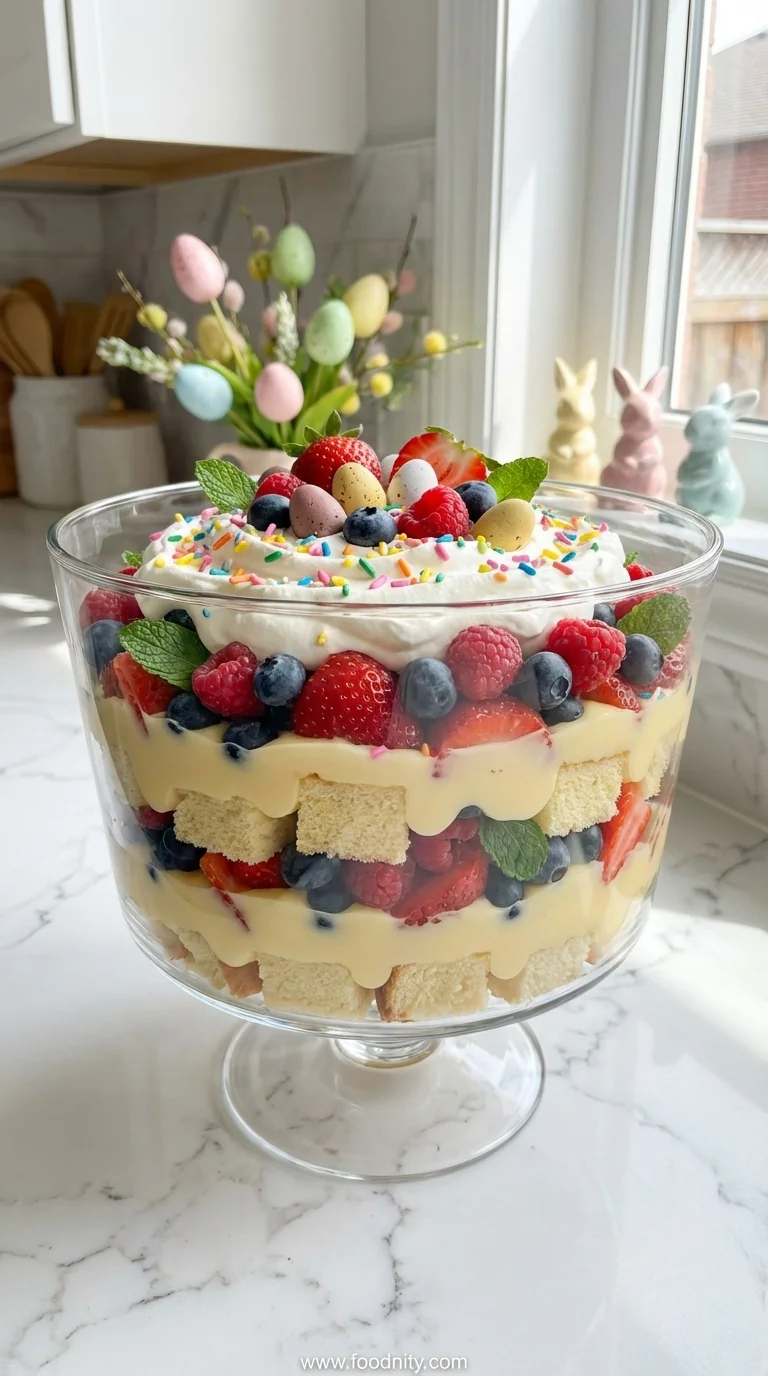 Easter Trifle – Showstopping Dessert Recipe - feature image