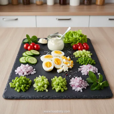 Best Egg Salad Recipe - cooking process