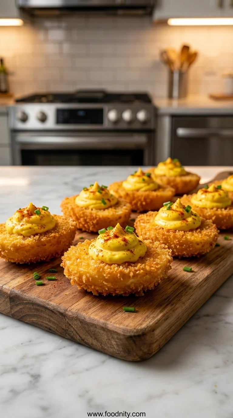 Fried Deviled Eggs – A Crispy Appetizer - feature image