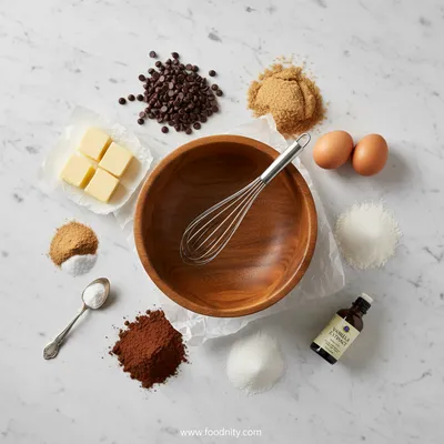 Fudgy Brookies – Moist Brownie Cookie Hybrid - cooking process