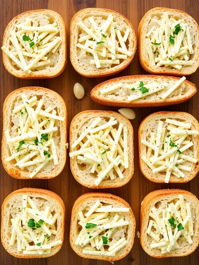 Garlic Bread Grilled Cheese Recipe - ingredients preparation