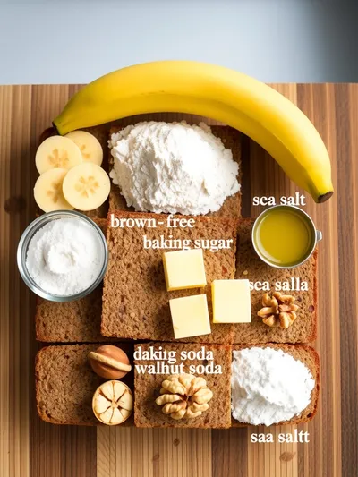 Gluten-Free Banana Bread – Irresistibly Moist - ingredients preparation