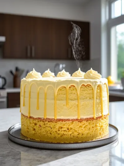 Gluten-Free Lemon Velvet Cake