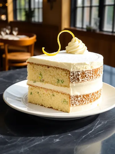 Gluten-Free Lemon Velvet Cake - cooking process