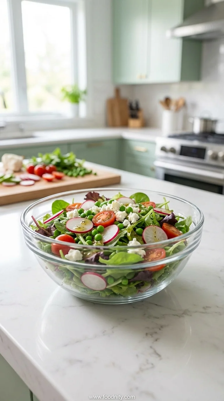 Goat Cheese Spring Salad – Fresh & Tasty - feature image