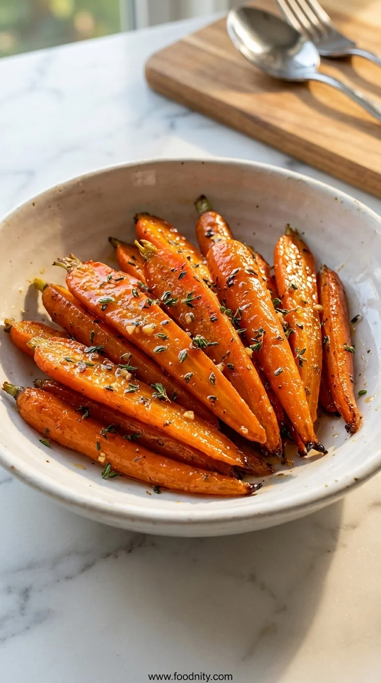 Honey Roasted Carrots – Sweet Oven‑Caramelized Side - feature image