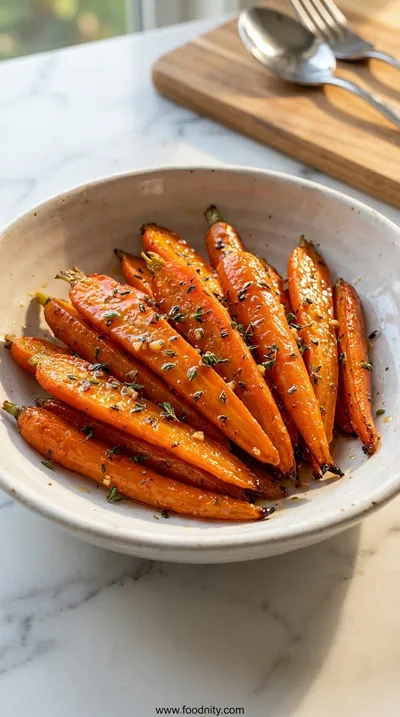 Honey Roasted Carrots – Sweet Oven‑Caramelized Side