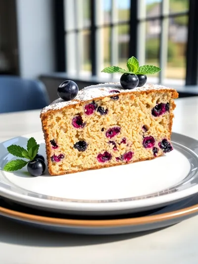 Huckleberry Zucchini Bread Recipe - ready to serve
