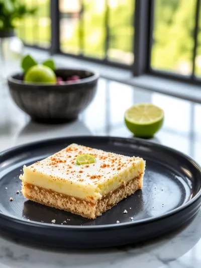 Key Lime Pie Bars – Browned Butter Blondie - cooking process