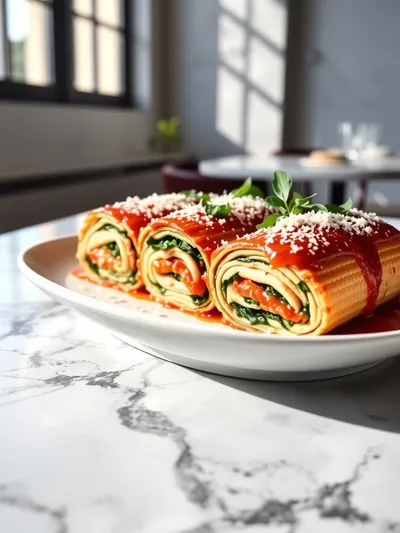 Lasagna Rolls – Fun Twist on a Classic Favorite - ready to serve