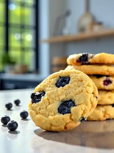 Lemon Blueberry Cookies