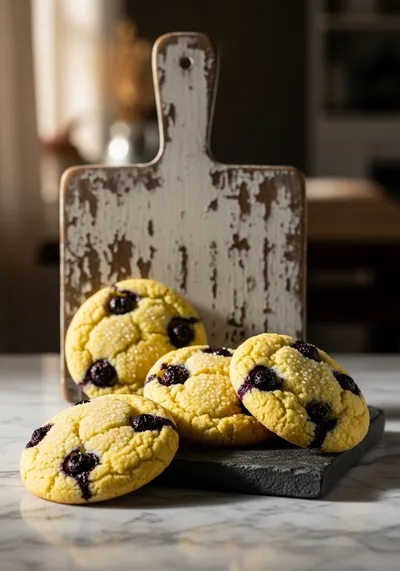 Lemon Blueberry Cookies Recipe