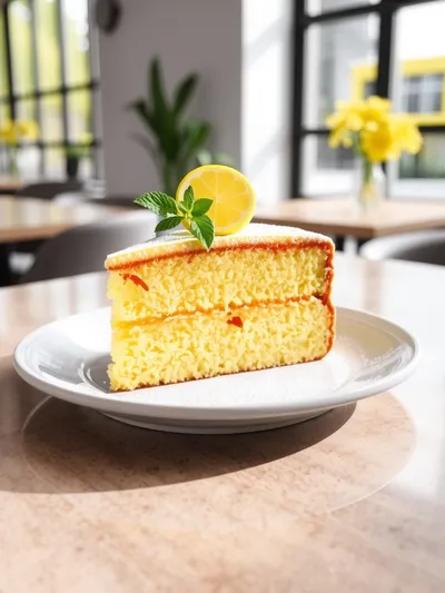 Lemon Cake Recipe – Simple Sweet Delight - ready to serve