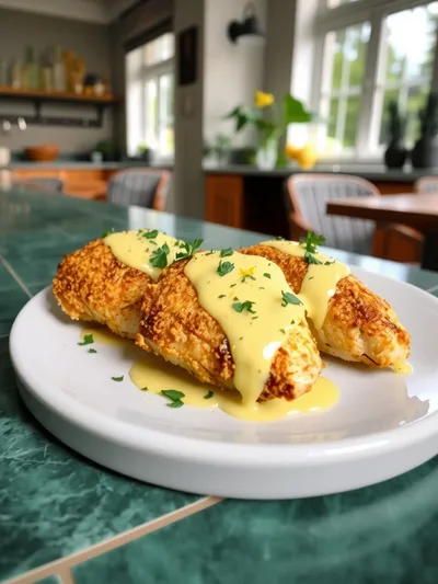 Lemon Chicken Romano – Crispy Tangy Delight - ready to serve