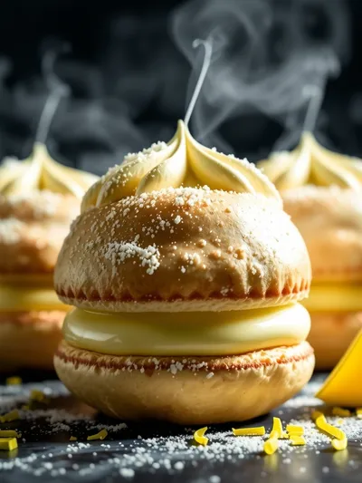 Lemon Cream Puffs