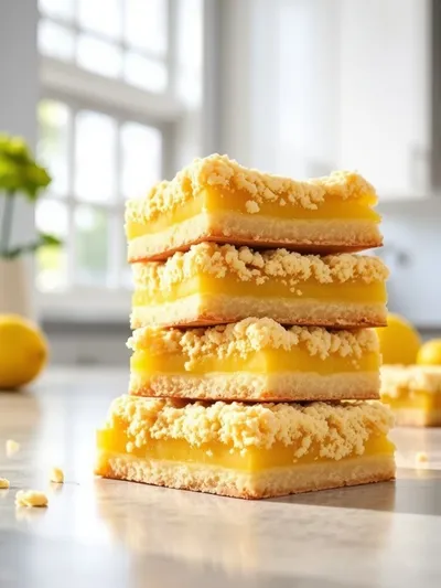 Lemon Crumb Bars Recipe – Easy Sweet Treat
