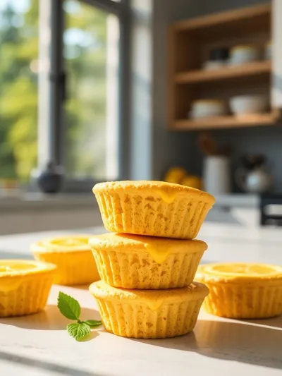 Lemon Curd Cookie Cups