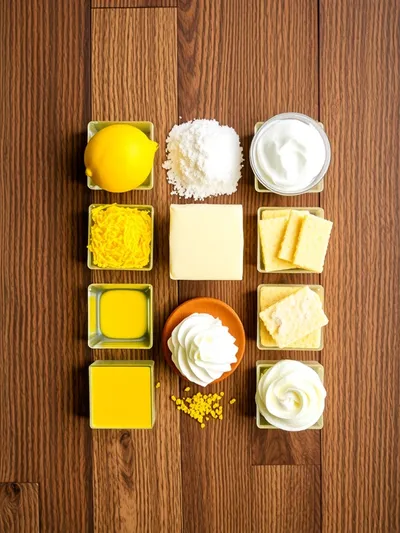 Lemon Tiramisu: Bright and Refreshing Dessert - ingredients preparation