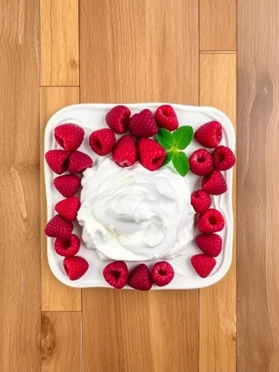 Light Raspberry Mousse - ingredients preparation