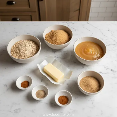 Low Sugar Applesauce Oatmeal Cookies - cooking process