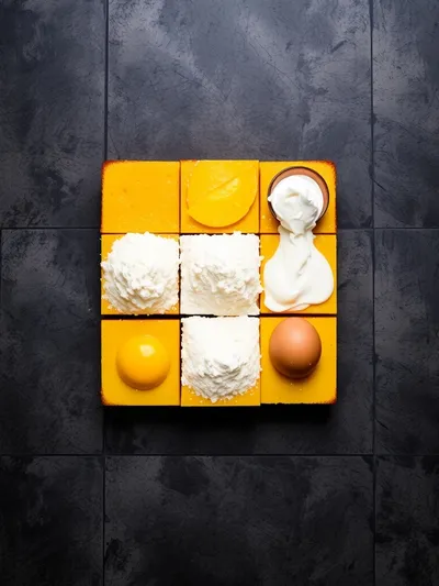 Mango Cake – Takes Two Eggs - ingredients preparation