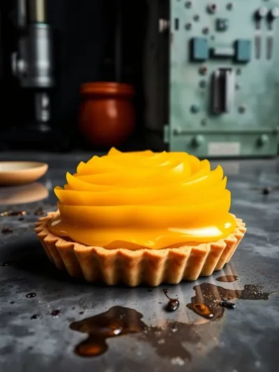 Mango Curd Tart Recipe