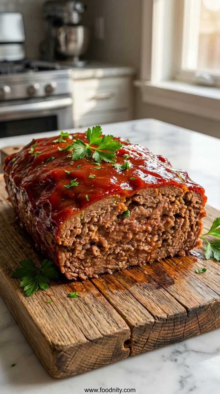 Meatloaf With the Best Glaze