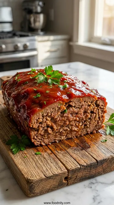 Meatloaf With the Best Glaze