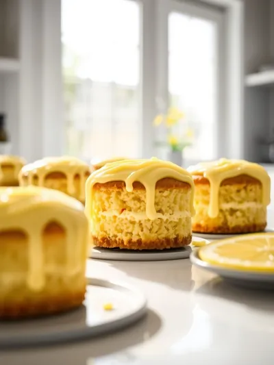 Mini Lemon Drizzle Cakes