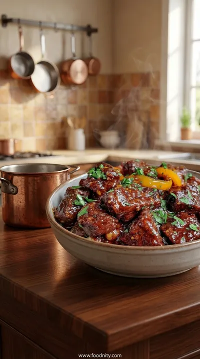 Savory Mississippi Steak Bites in the Slow Cooker
