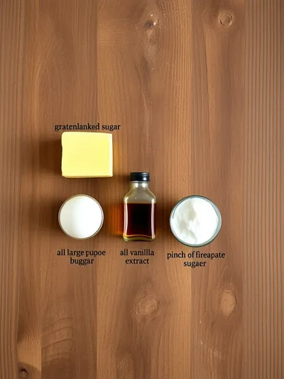 Old-Fashioned Pound Cake - ingredients preparation