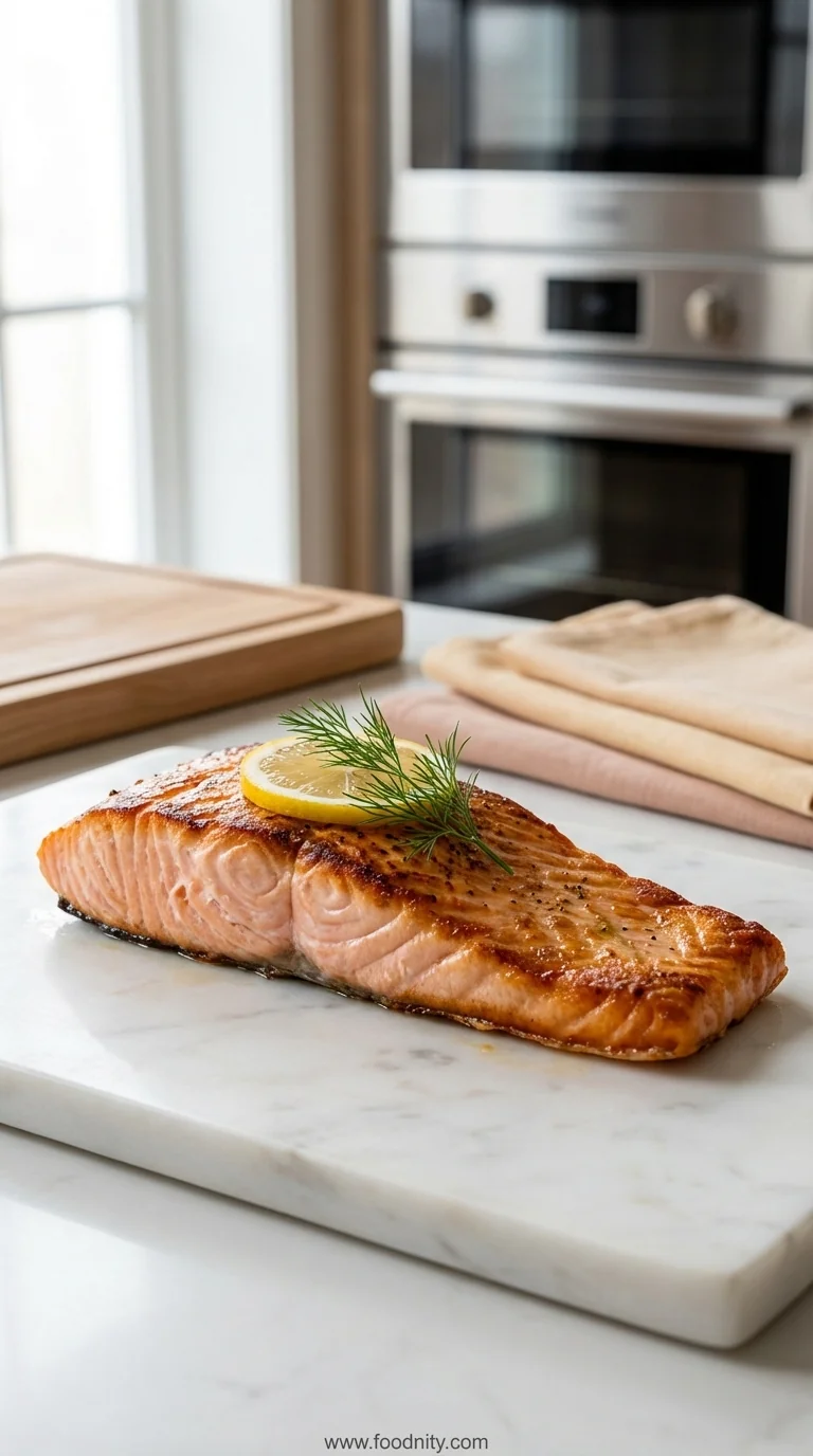 Oven Roasted Salmon - feature image