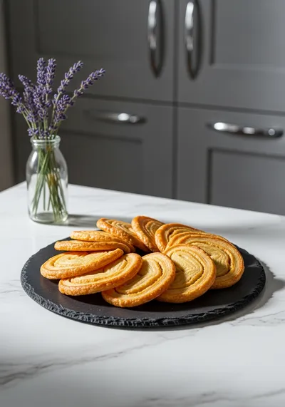 Palmiers – Crispy Butter Cookie Recipe