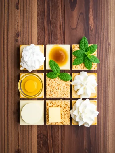 Easy Passion Fruit Cheesecake - ingredients preparation