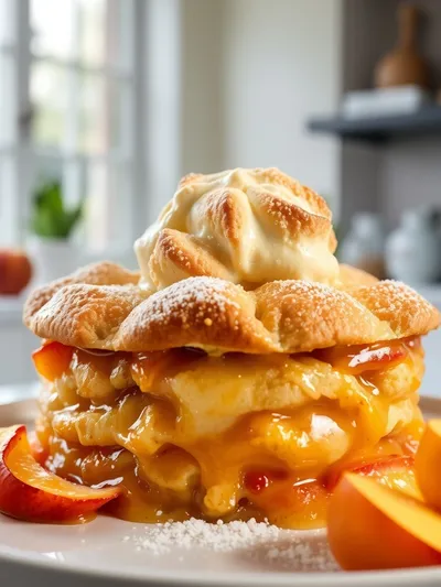 Easy Old Fashioned Peach Cobbler