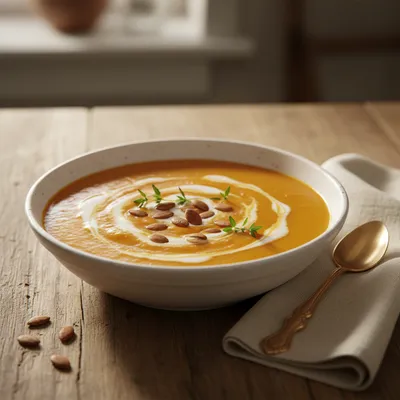 Creamy Carrot Soup Recipe - Easy & Healthy