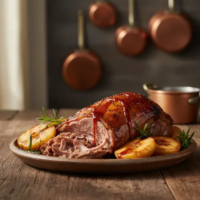 Apple Cider Braised Lamb Shoulder Recipe