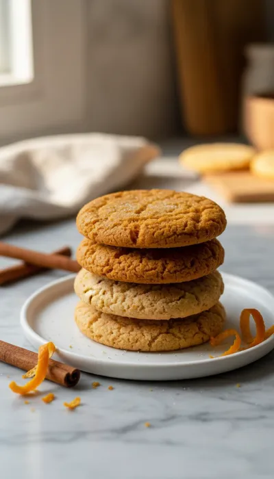 Orange and Cinnamon Cookies Recipe