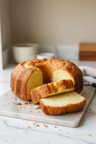 Old-Fashioned Sour Cream Pound Cake Recipe