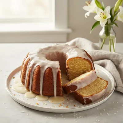 Grandma's Coconut Pound Cake Recipe