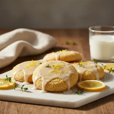 Lemon Shortbread Cookies Recipe