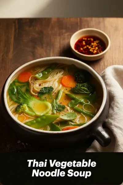 Thai Vegetable Noodle Soup Recipe for Easy Meals