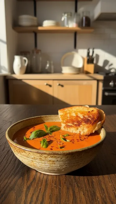 Winter Tomato Soup Recipe with Canned Tomatoes