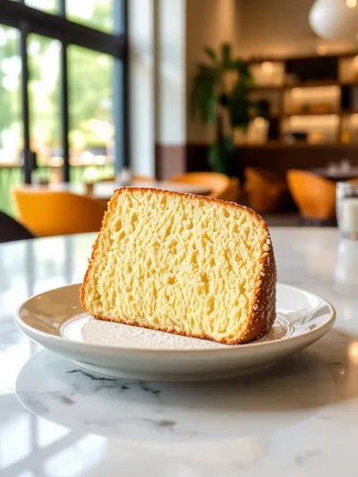 4-Ingredient Pound Cake - ready to serve