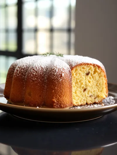 Moist Slap Ya Momma Pound Cake - ready to serve